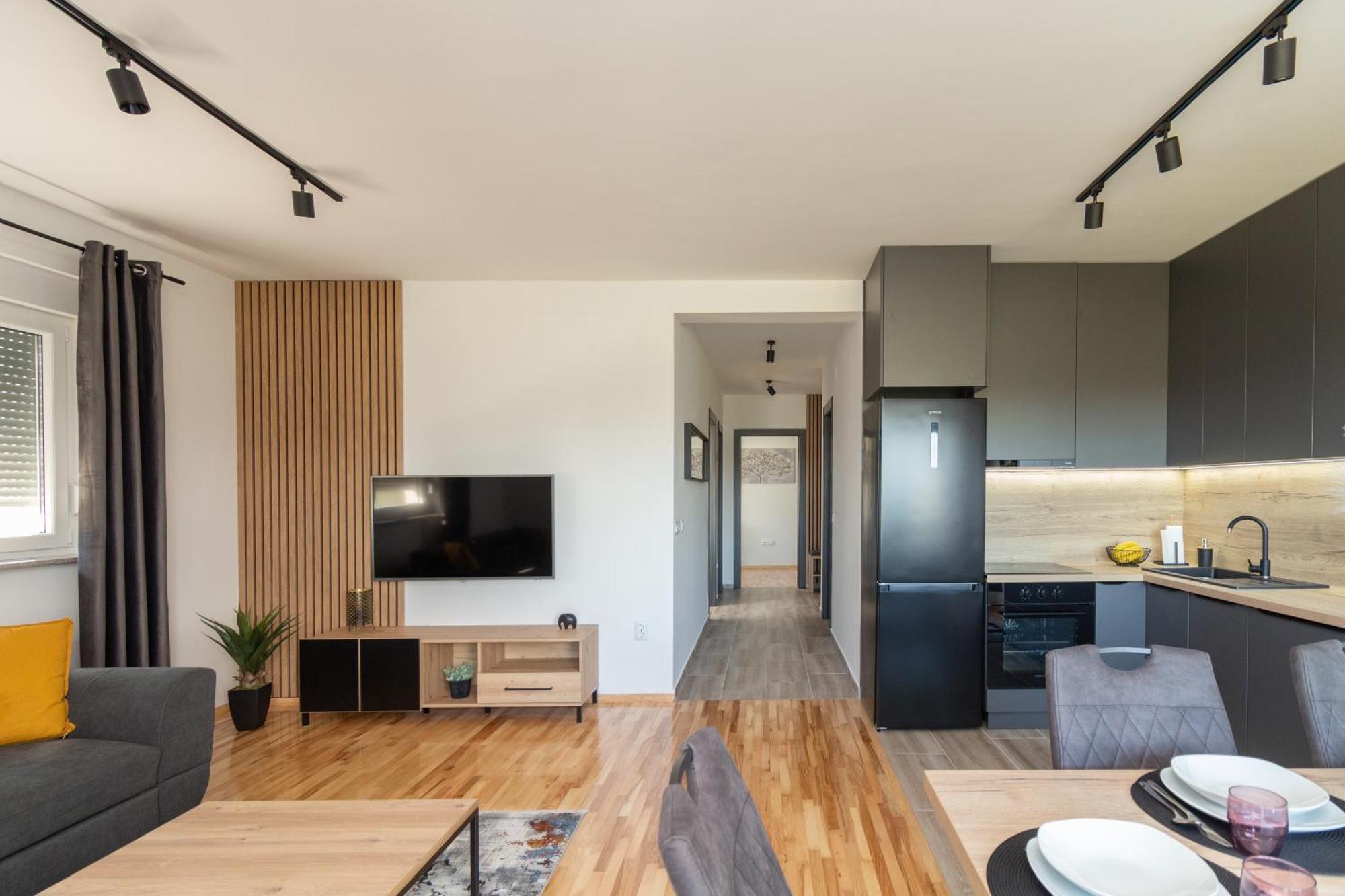 Modern And Spacious Apartment Helena Near The Beach Privlaka  Eksteriør billede